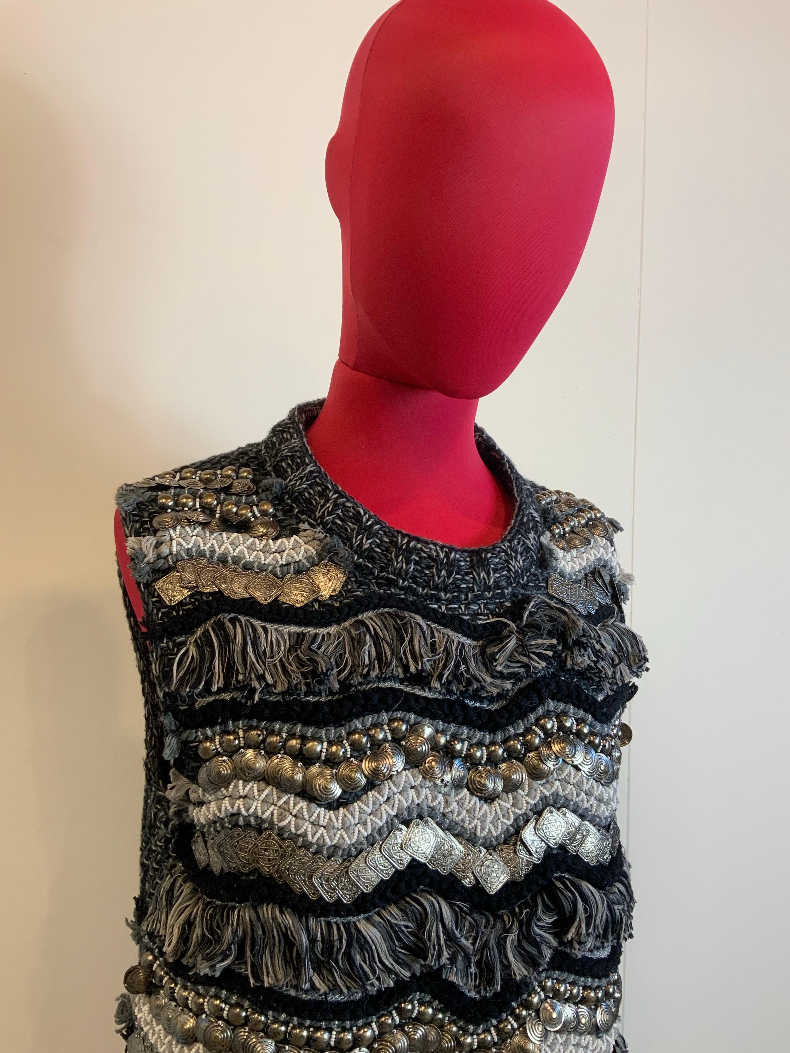 Missoni Wool Vest In Excellent Condition For Sale In Carnate, IT