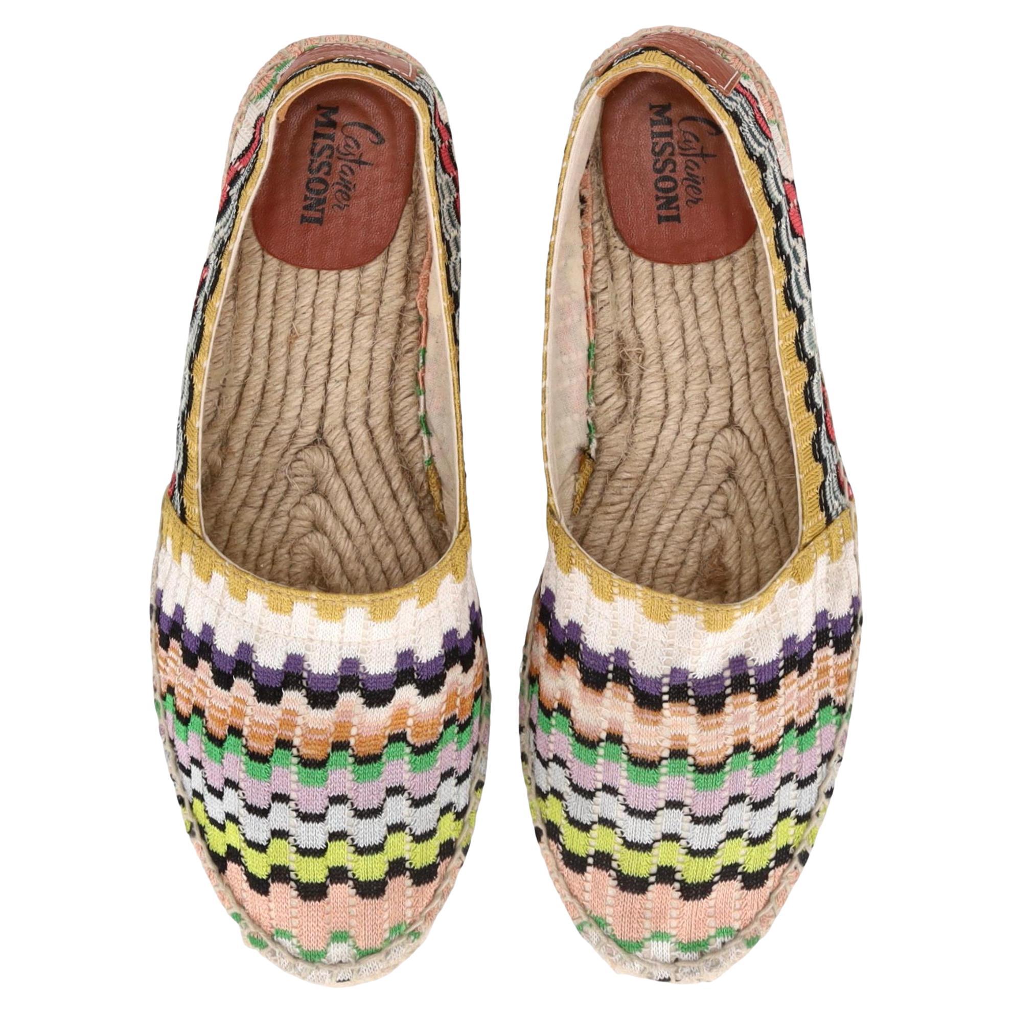 Missoni x Castaner Kenda Crochet Espadrilles