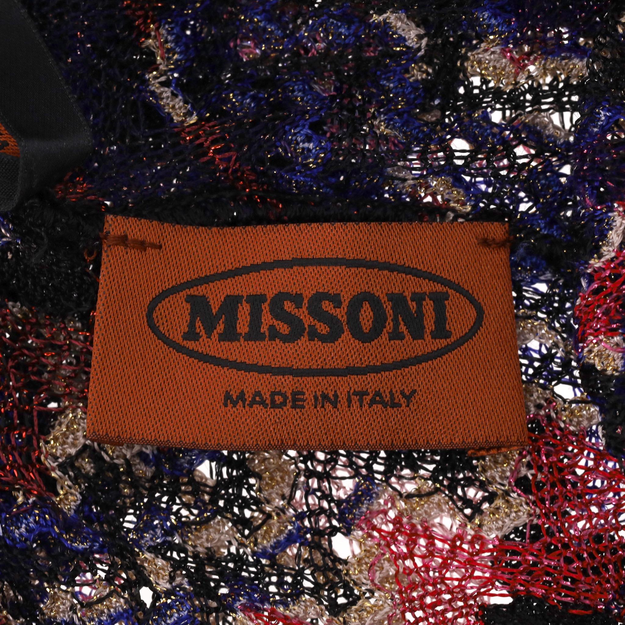 Women's Missoni Zigzag Knitted Dress For Sale