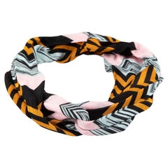 Missoni Zickzack-Stirnband mit Webmuster