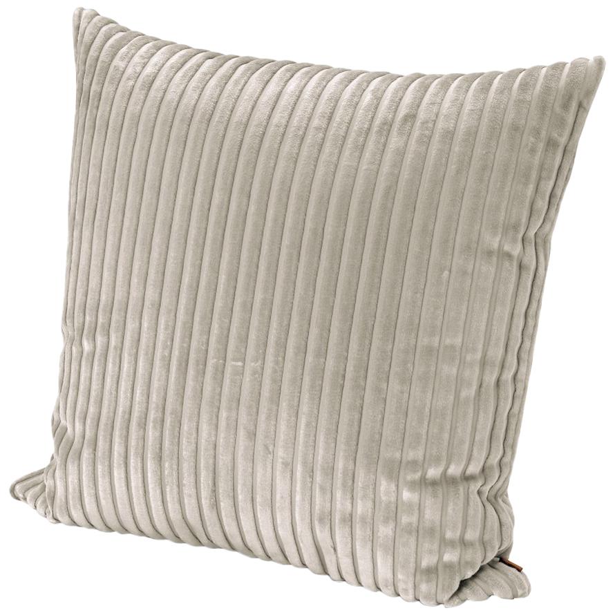 Missoni Home Coomba Cushion in Textured Ivory Stripes For Sale