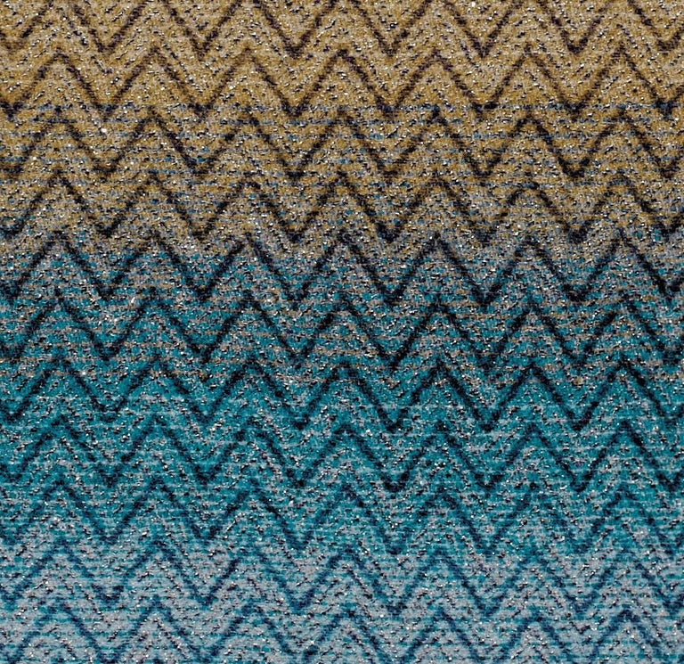 Missoni Home Pascal Throw in MultiColor Blue and Beige Gradient