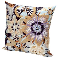 Missoni Home Wallis Small Indoor and Outdoor Cushion with Enlarged Flower Motif