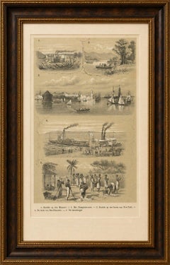 Missouri, Lake Champlain, New York, San Francisco & Cotton Harvest, 1879