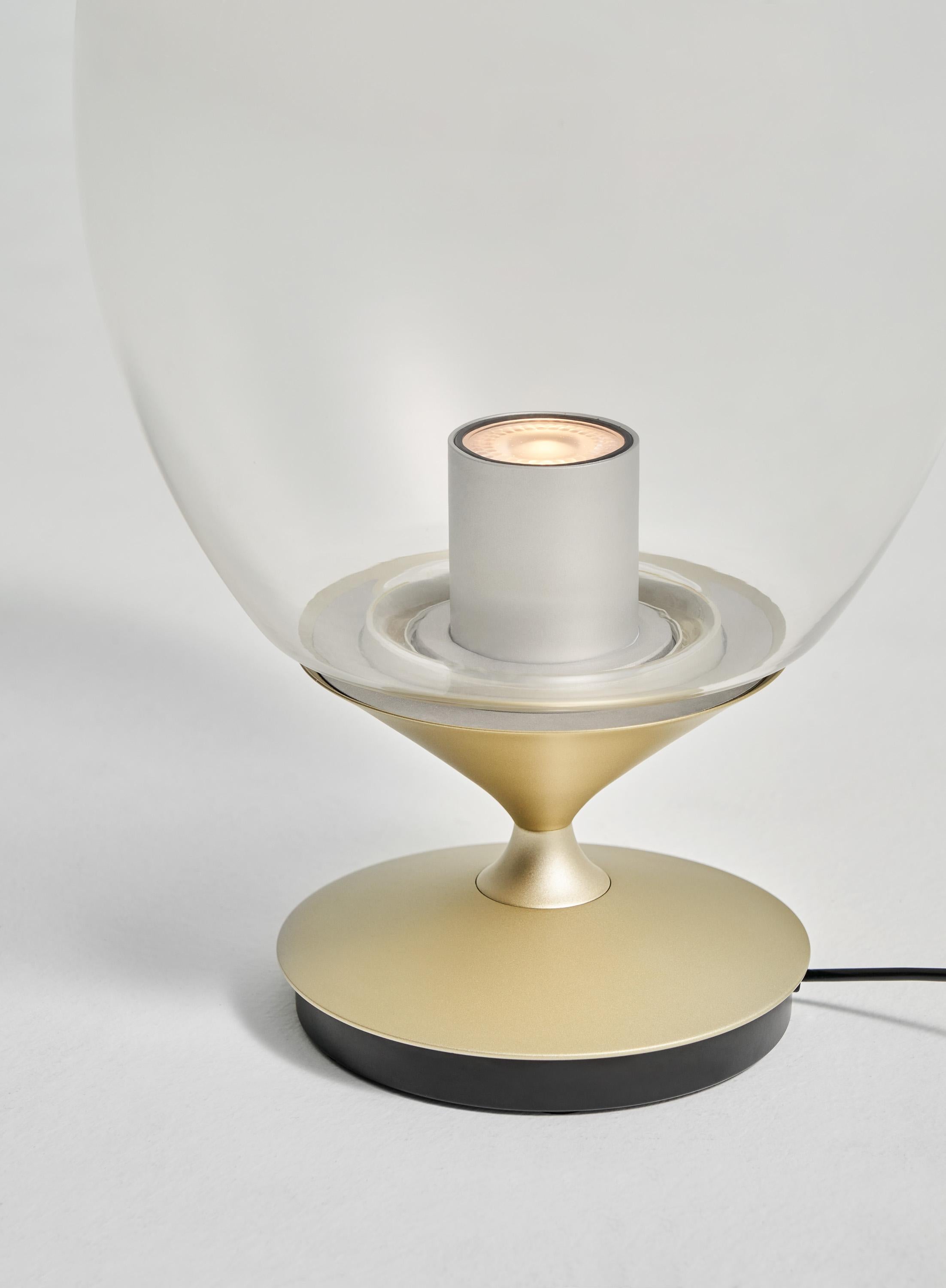Modern MIST LED Table Lamp Small For Sale