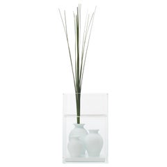 MIST-O Studio Atlantis Vase aus poliertem weißem Glas für Cappellini