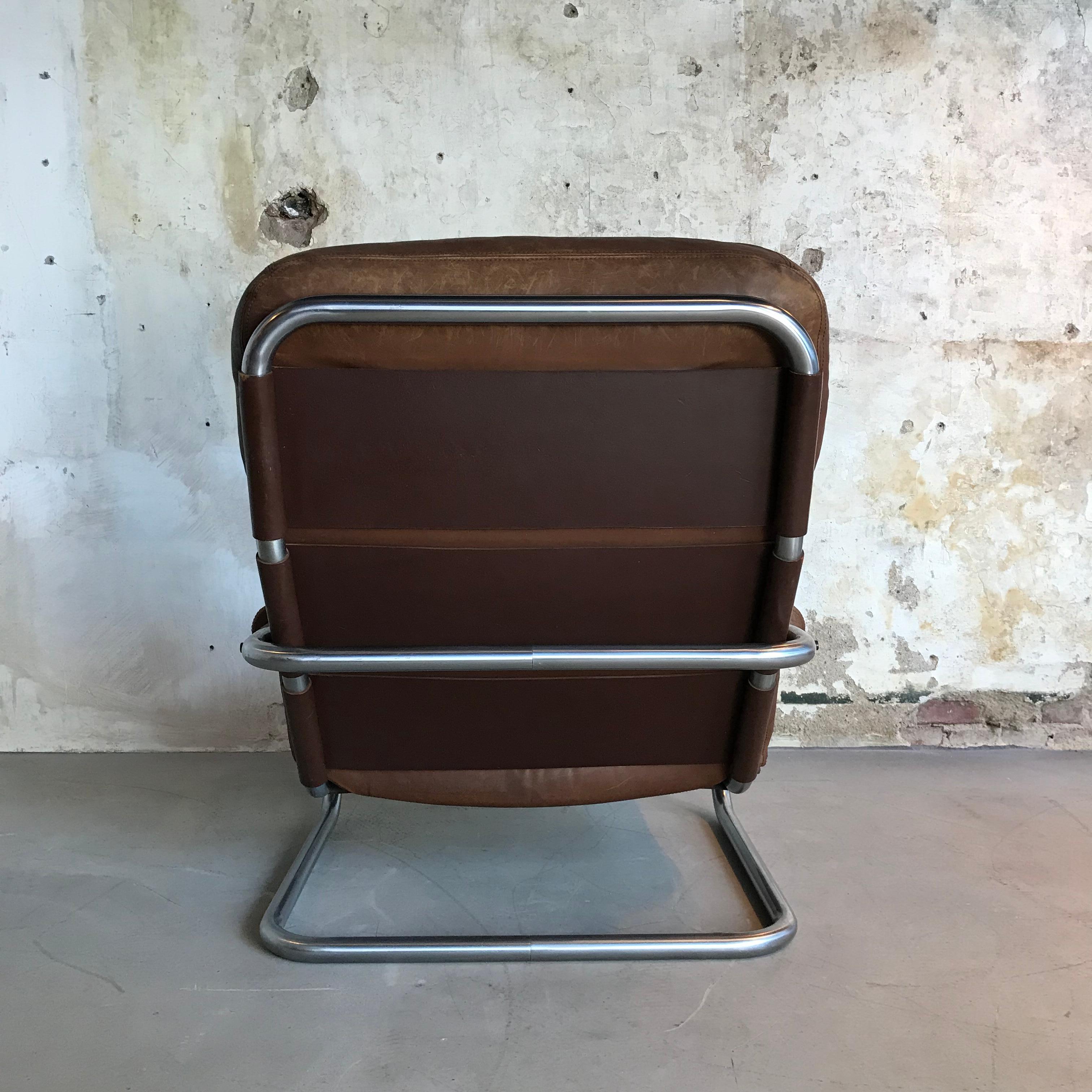 Late 20th Century 'Mister Oberman' Lounge Chair by Jan des Bouvrie for Gelderland, 1970s