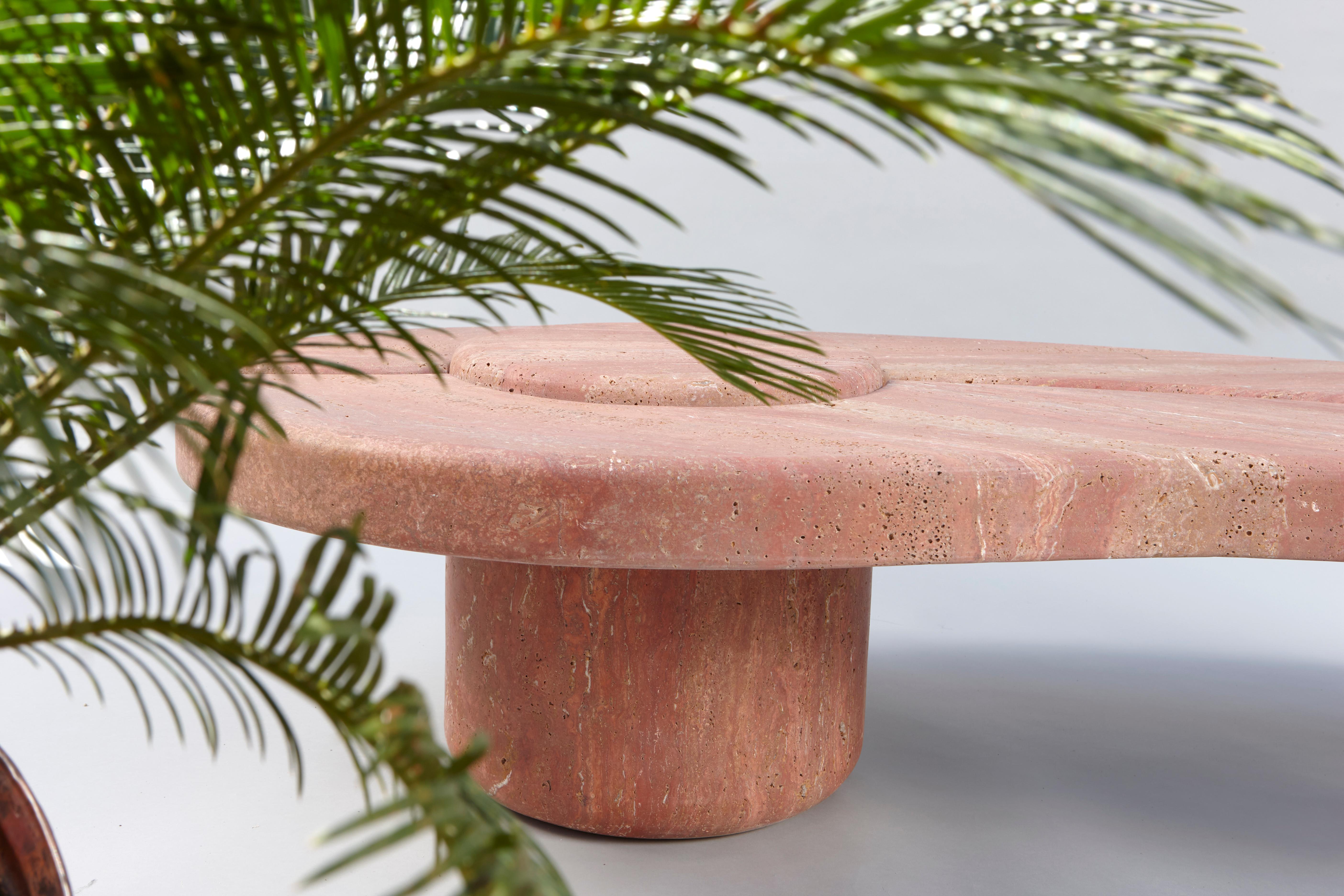 Contemporary Mistral Coffee Table by Studio Bazazo For Sale