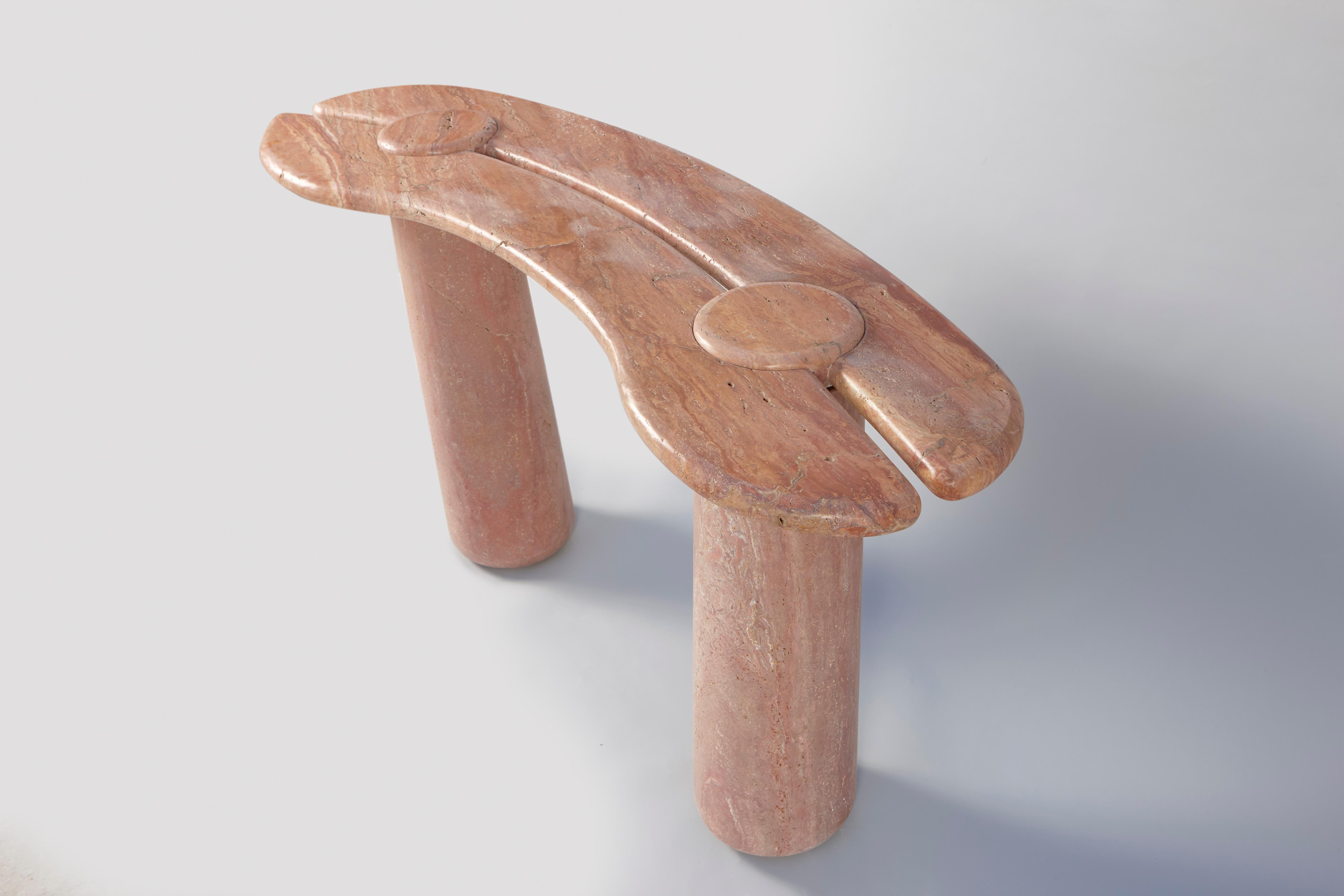 Contemporary Mistral Console by Studio Bazazo For Sale