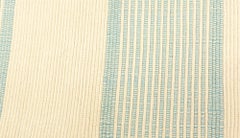 "Mistral" Modern Flatweave Stripes Gray And Blue Runner by Doris Leslie Blau