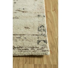 Jaipur Rugs 10X14 Feet Hand Knotted Carpet Wool Ivory Modern Moroccan Rug