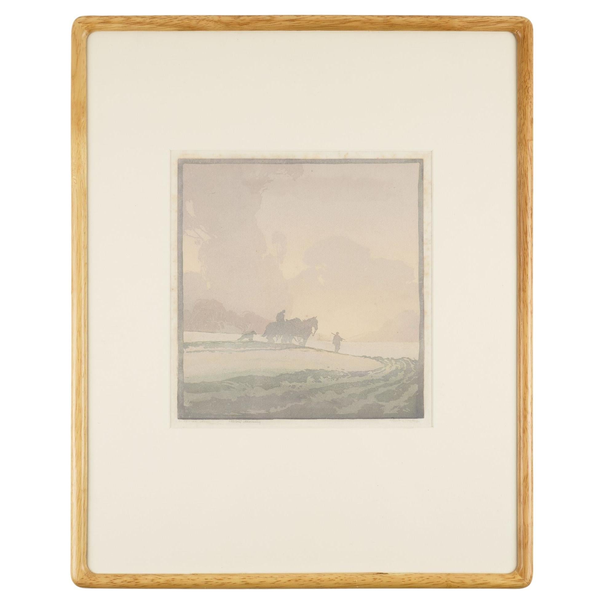 Misty Morning by Ernest William Watson, 1926 For Sale