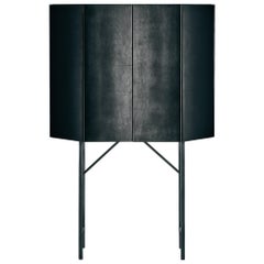 Misty Venice Numbered Edition Bar Cabinet in Glass by Gallotti & Radice