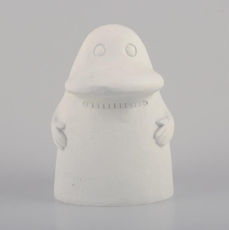 Mit & Ditt, Sweden. Figure from the Moomin universe. The Groke . 21st C. In Excellent Condition For Sale In Copenhagen, DK