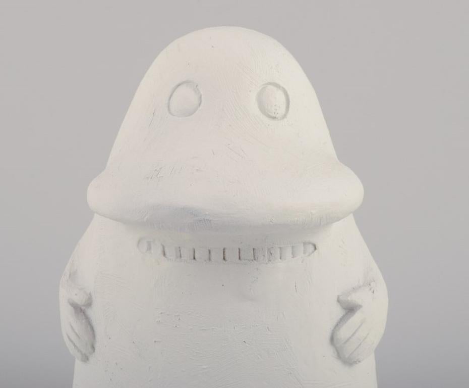 Contemporary Mit & Ditt, Sweden. Figure from the Moomin universe. The Groke . 21st C. For Sale