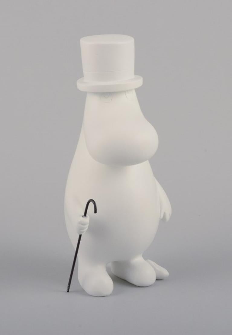 Mit & Ditt, Sweden. Figure from the Moomin universe made of polystyrene.
Moominpappa
From the 2000s.
Perfect condition.
Original packaging.
Dimensions: H 20.5 cm x W 10.0 cm.