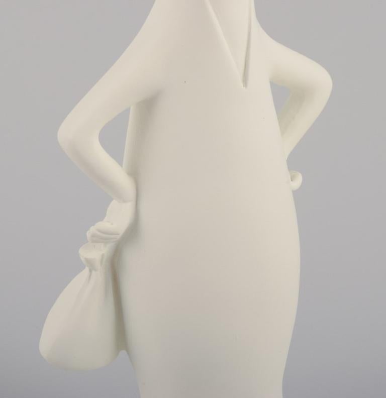 Mit & Ditt, Sweden. Figure from the Moomin universe. Mrs Fillyjonk . 21st C. For Sale 1