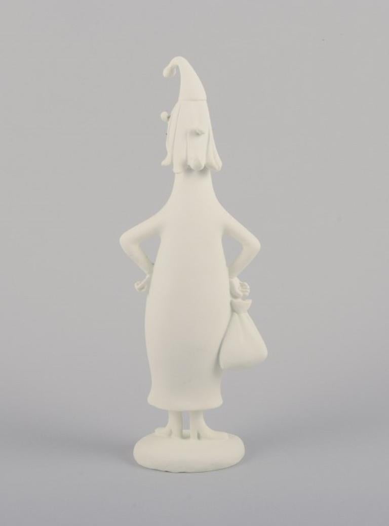 Mit & Ditt, Sweden. Figure from the Moomin universe. Mrs Fillyjonk . 21st C. For Sale 2