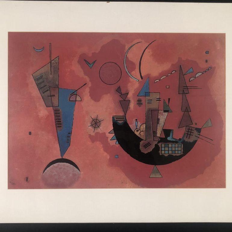 Vintage Giclee Print of Wassily Kandinsky's 1929 abstract masterpiece 