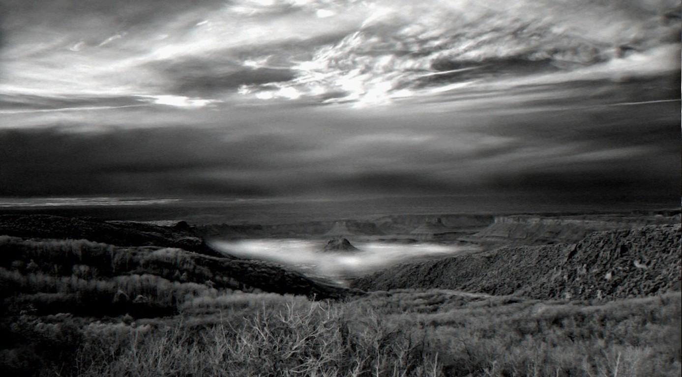 Mitch Dobrowner Landscape Photograph - Center Dome, limited edition photograph, signed and numbered, archival ink