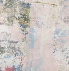 Abstrakte Formen, große abstrakte Monotypie von Mitch Lyons