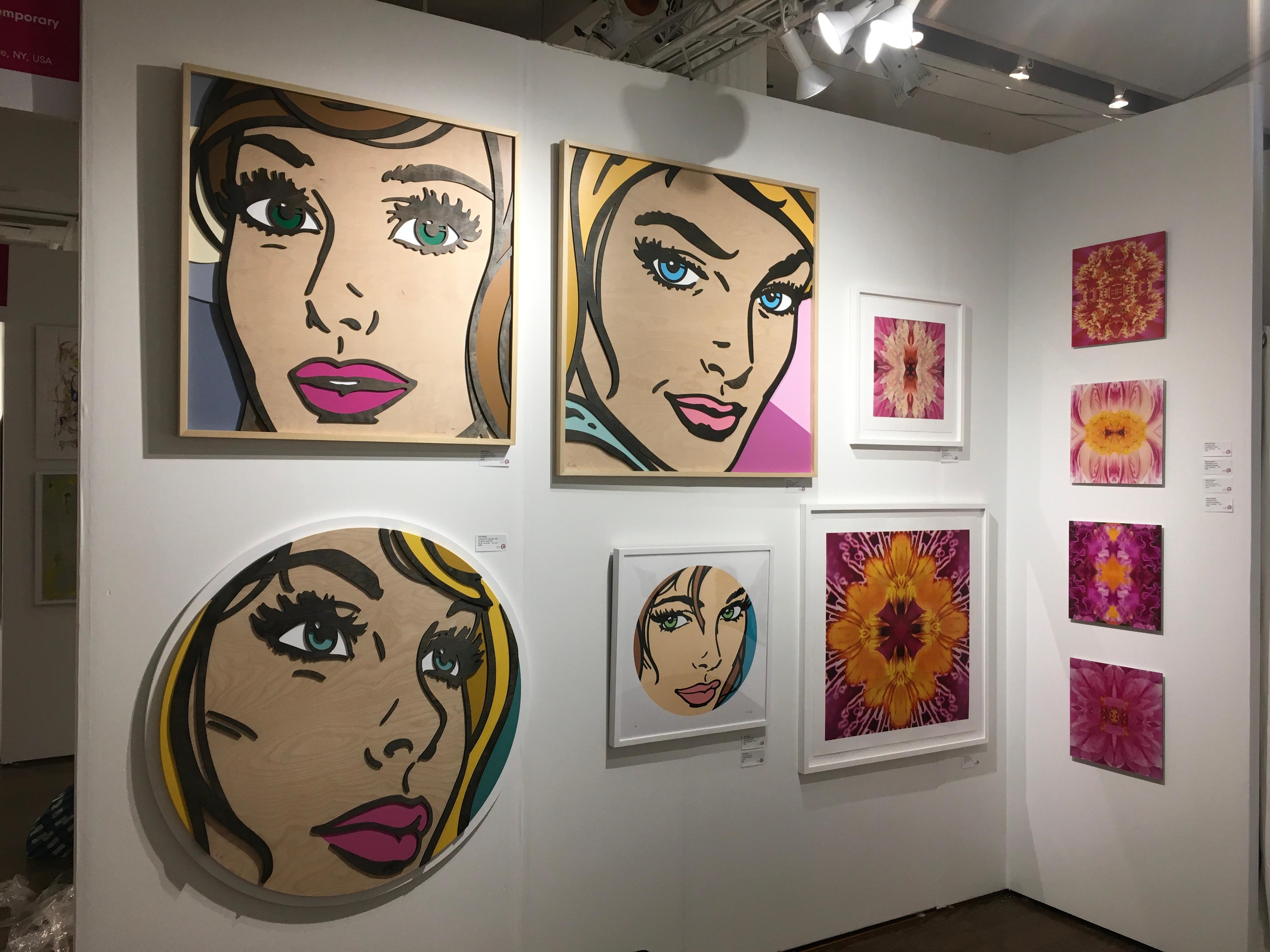 No te esfuerces tanto, edición limitada, serigrafía, Pop Art, Ojos verdes, sin enmarcar en venta 1