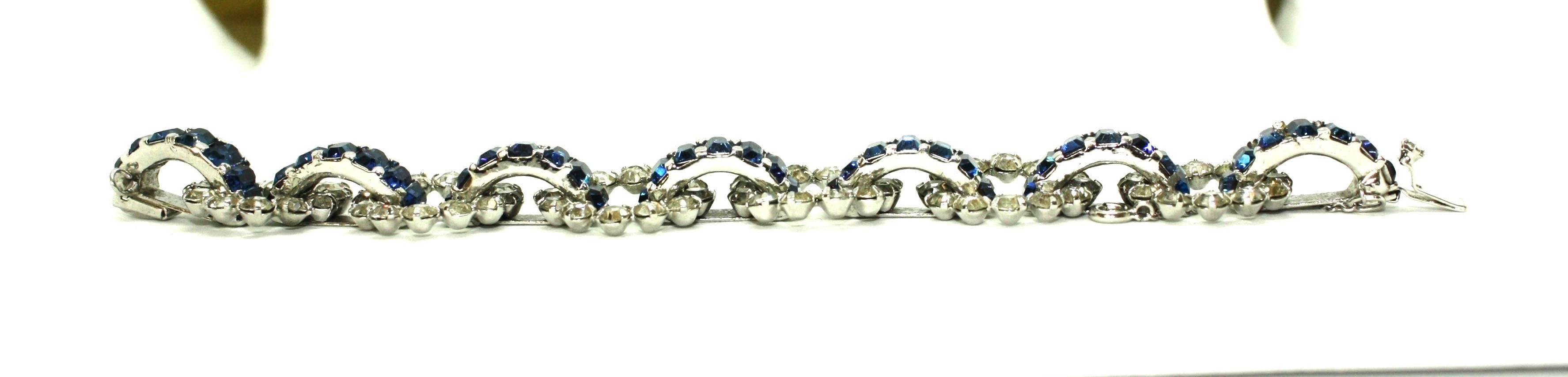 Mitchel Maer for Christian Dior Bracelet 1950's In Good Condition For Sale In Rushden, GB