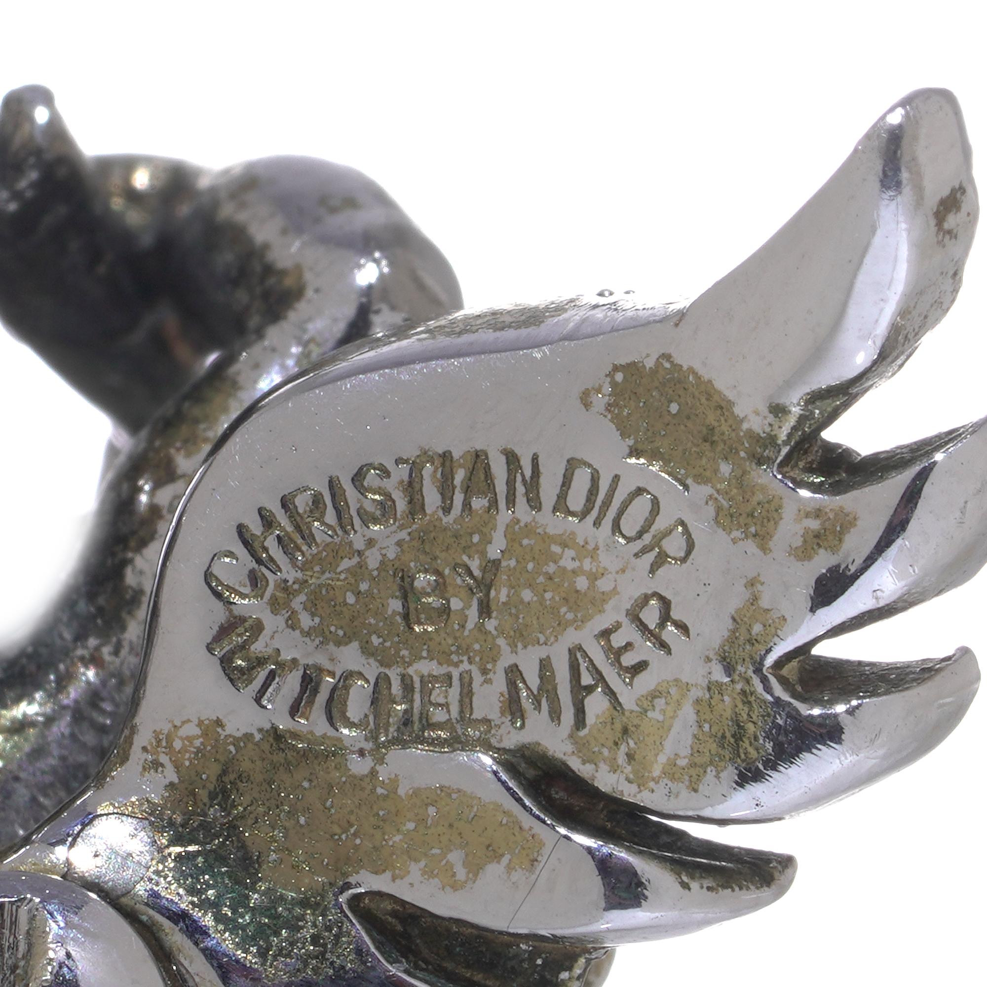 Pendentif en forme de chérubin Mitchel Maer for Christian Dior, c.1950. Bon état - En vente à Braintree, GB