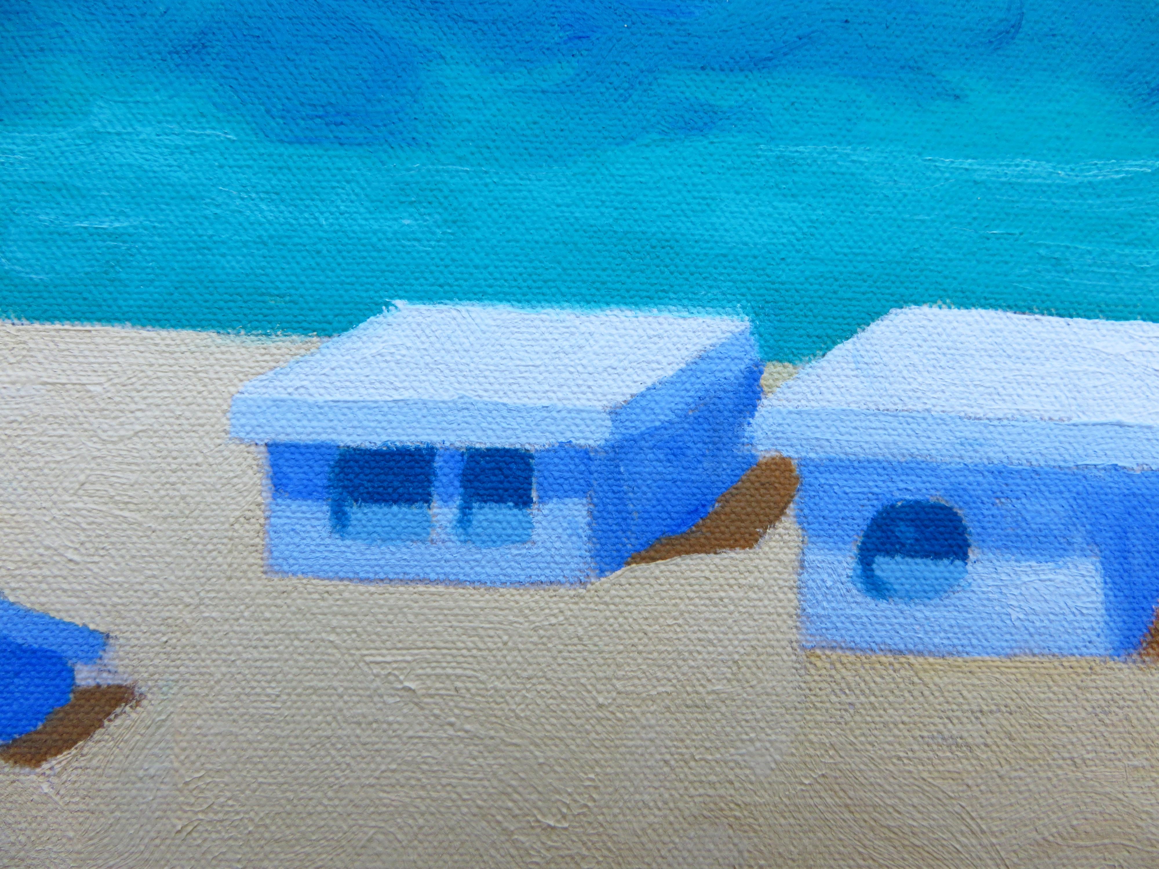 paintings of beach houses