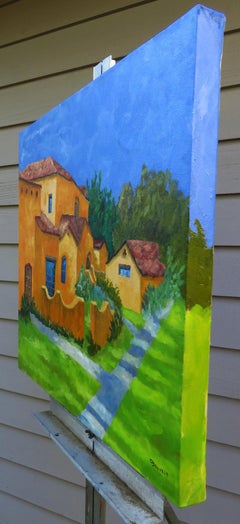 Garden of Allah, Oil Painting