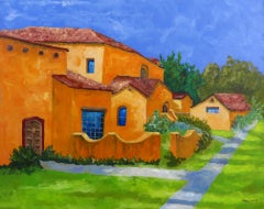Jardín de Alá, Pintura al óleo