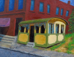 Comida rápida del rey, Pintura al óleo