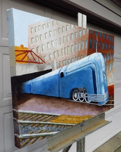 Modern Power, Oil Painting