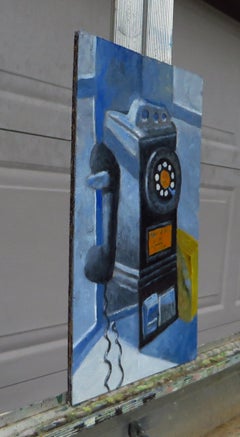 Pay Phone, Oil Painting