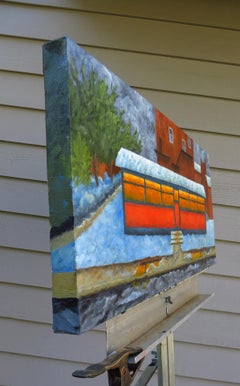 Red's Diner, Ölgemälde