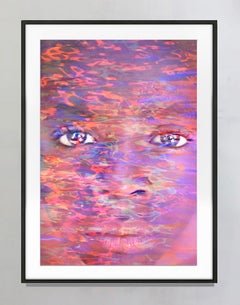 African American Youth With Water Reflections - Self Reflection