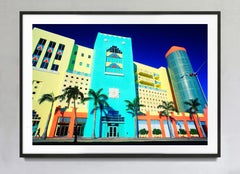 Art Deco Classic Architecture In Miami Beach, Signed Color Fine Art Print