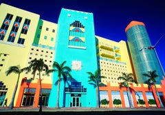 Art Deco Classic Architecture In Miami Beach, Signed Color Fine Art Print