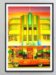 Art Deco Marlin Hotel On South Beach, Miami Beach with Hot Colors