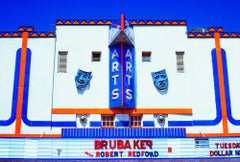 Art-Déco-Filmtheater-Marquee – Farbfeldmalerei, Fotografie meet Photography