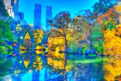 Autumn in Central Park with Fall Foliage