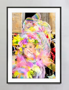 Beautiful Flower Woman on Fifth Avenue Easter Parade, Fine Art Photography