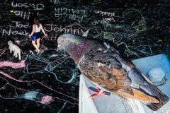 A vista de pájaro -  Nuevo  Arte callejero de la ciudad de York con Pigeon Connoisseur