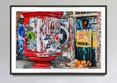 Street Scene mit abstrakten Graffiti-Szenen