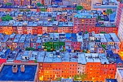 Brownstones,  Upper West Side Neighborhood Manhattan, Urban Photography