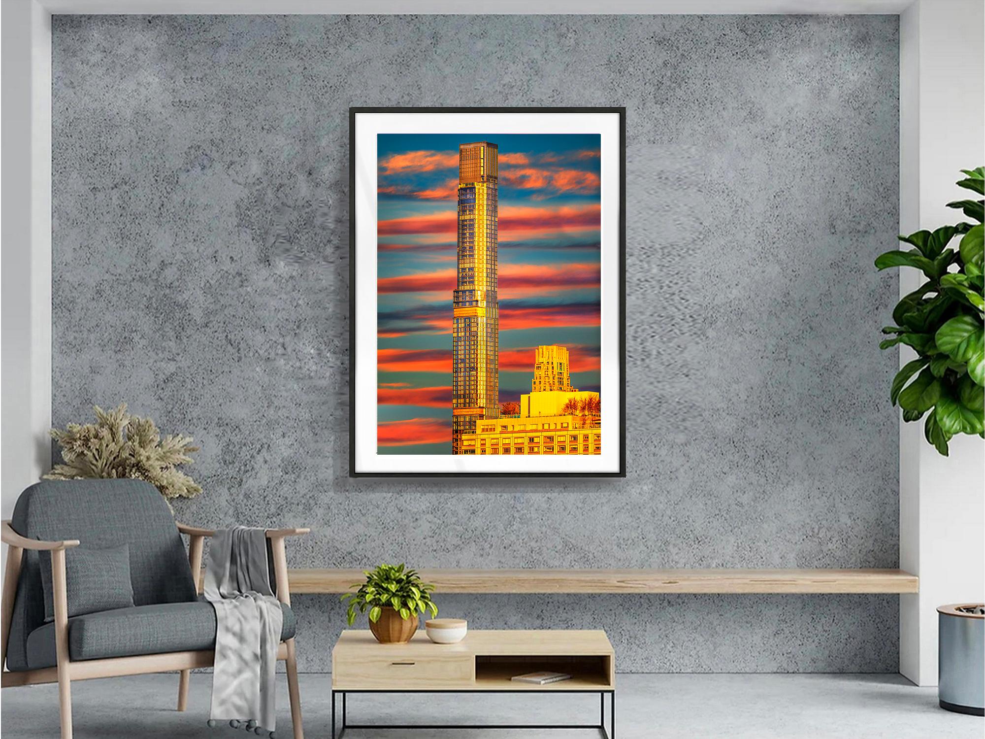 Central Park Tower Billionaire's Row New York City Hochhaus Wolkenkratzer – Photograph von Mitchell Funk