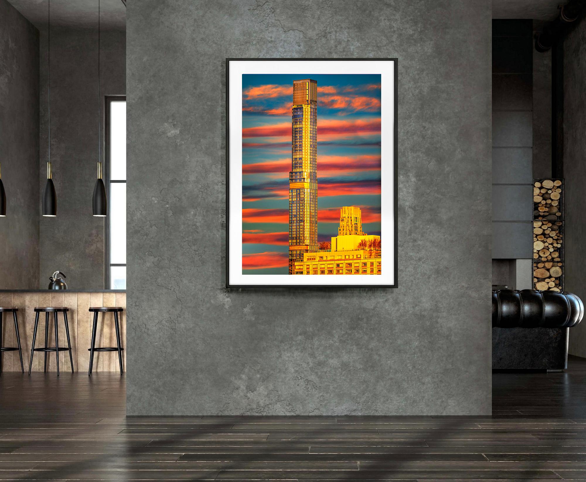 Central Park Tower Billionaire's Row New York City Hochhaus Wolkenkratzer (Zeitgenössisch), Photograph, von Mitchell Funk