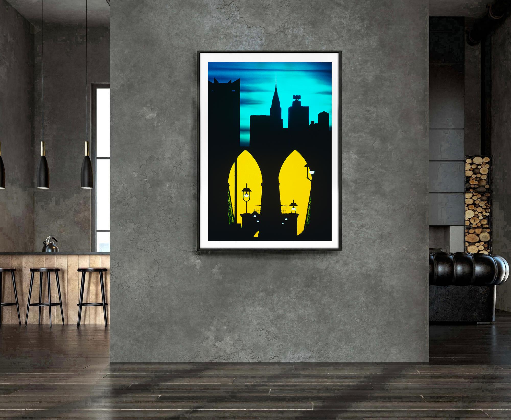 Chrysler Building with Brooklyn Bridge For Sale 3