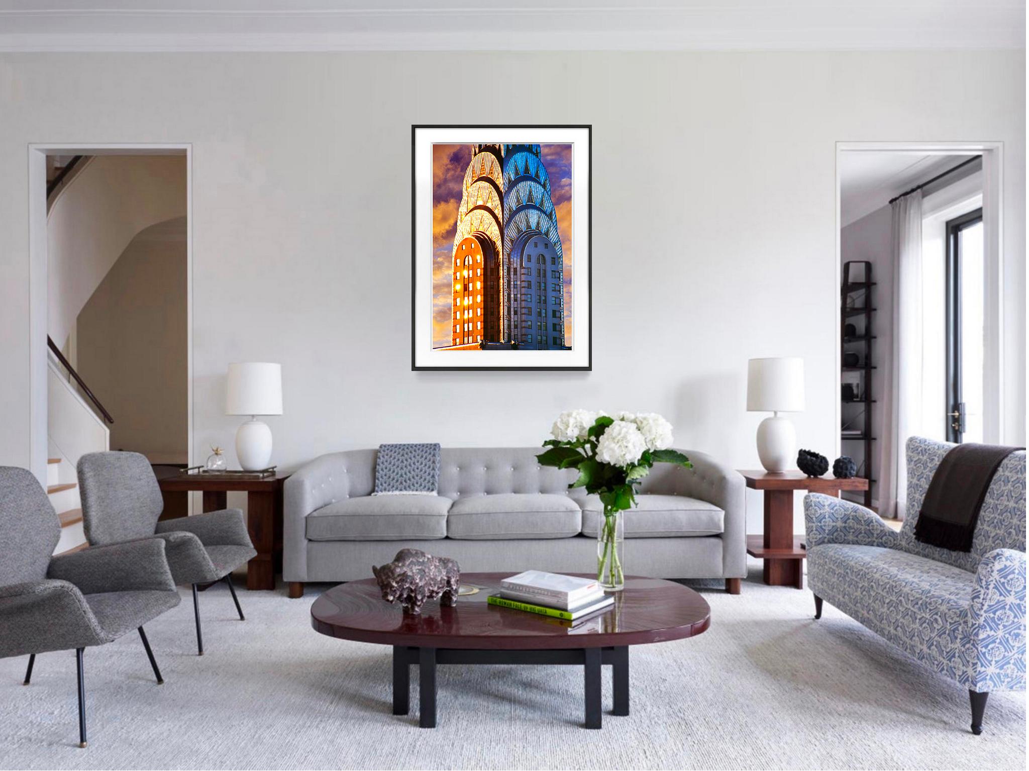 Rascacielos Art Decó Chrysler Building - Photograph de Mitchell Funk