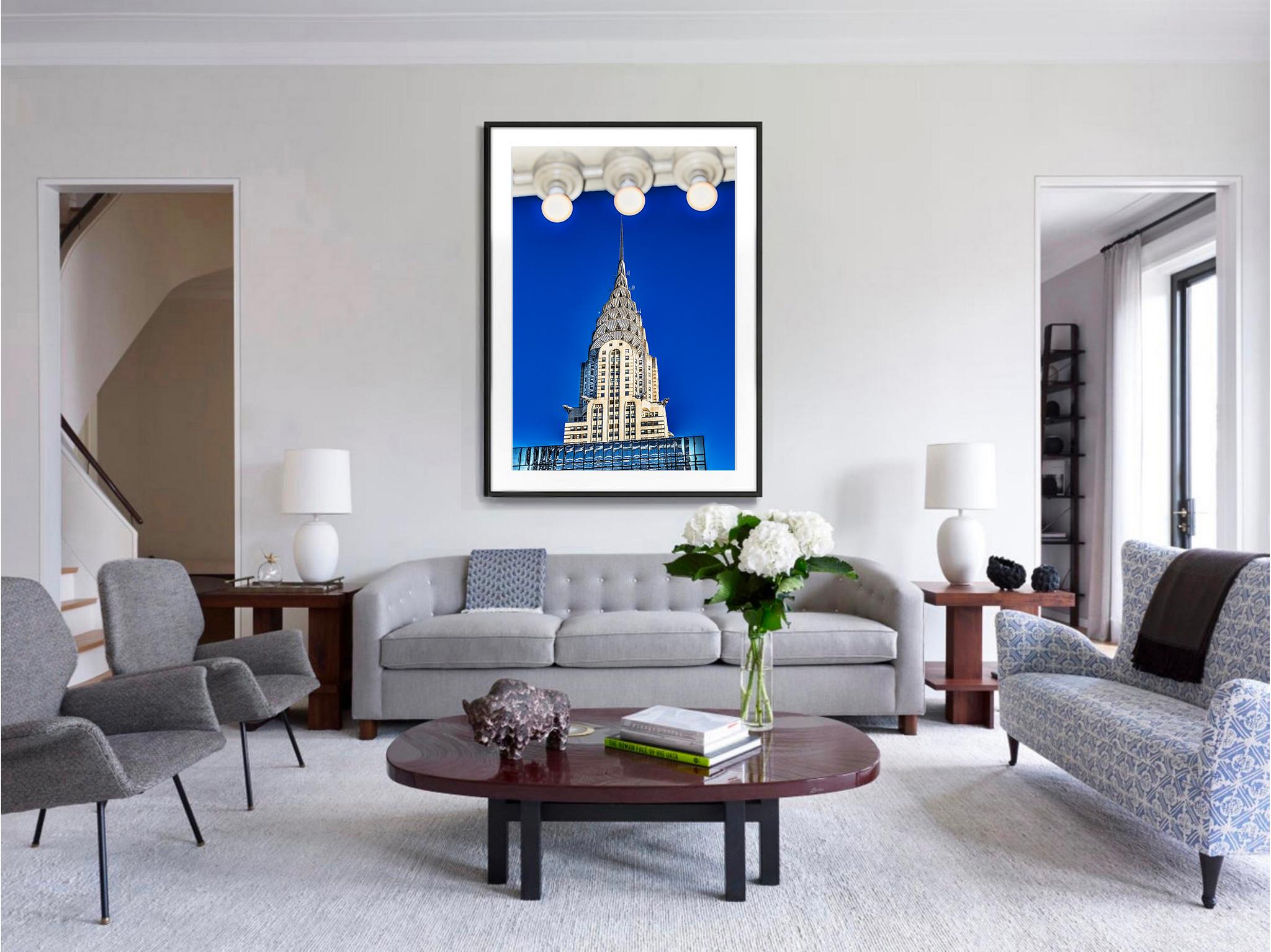 La flèche du Chrysler Building depuis la gare de Grand Central - Photograph de Mitchell Funk